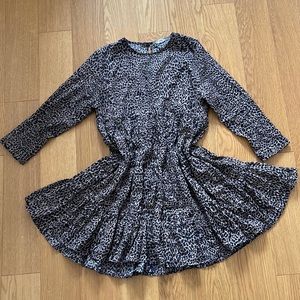 Tan and Black pattern dress